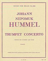 Trumpet Concerto Solo with Piano cover